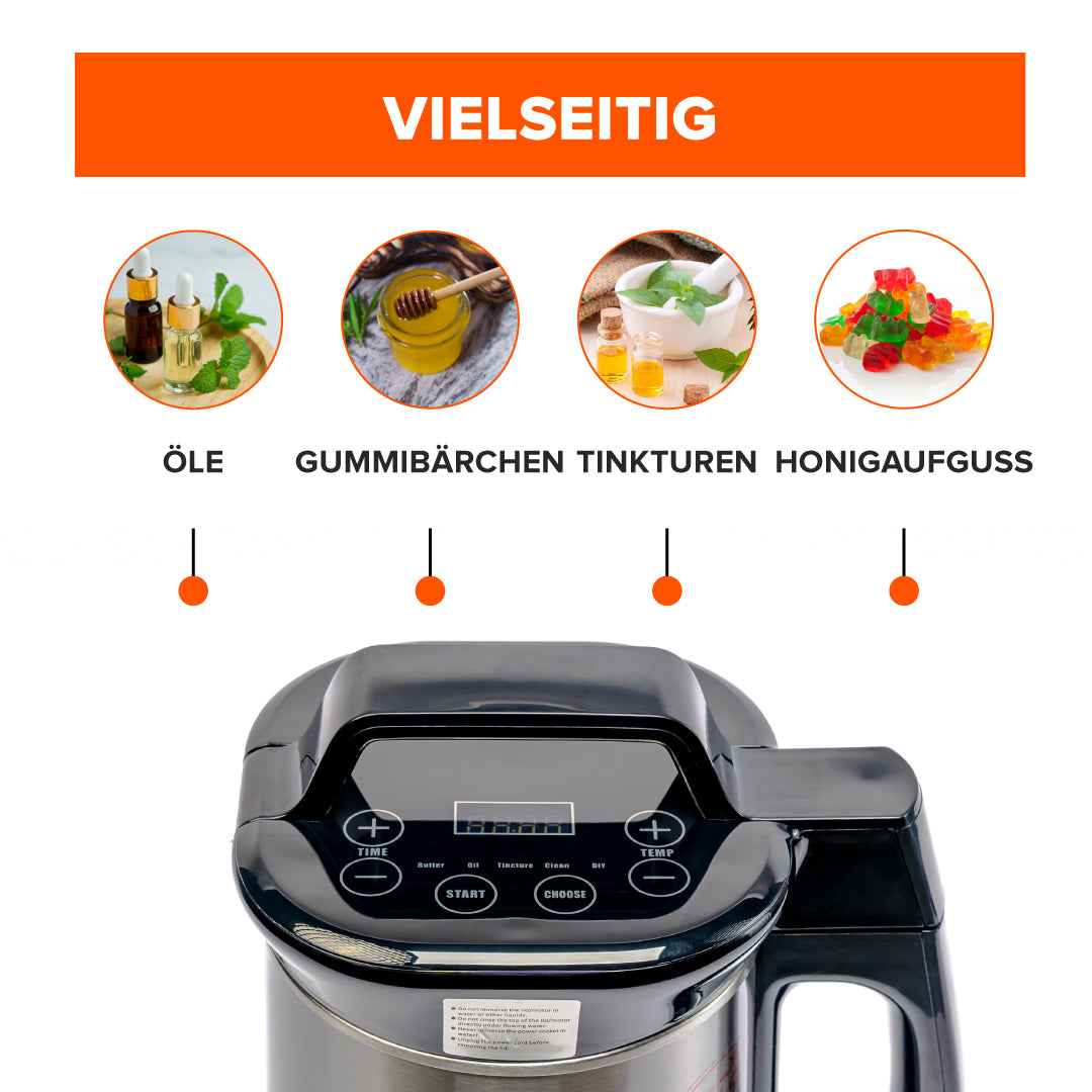 Optimum MagiCook PRO decarboxylator, infuser & nut milk machine ...